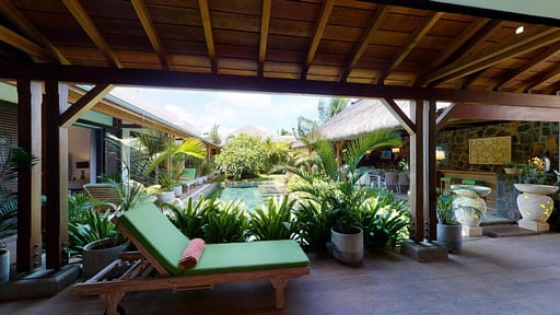 Villa Mahita Terrasse/Veranda