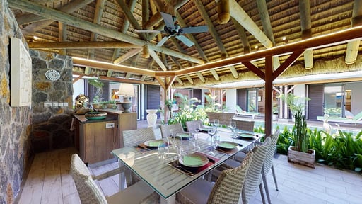 Villa Mahita Terrasse/Veranda