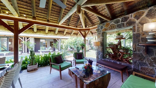 Villa Mahita Terrasse/Veranda