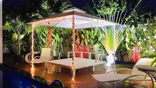 Villa Mai Mee Pan Ha Terras/Veranda