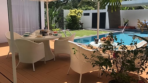 Villa Mai Mee Pan Ha Terras/Veranda