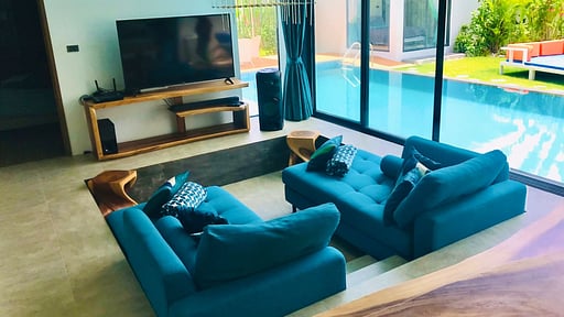 Villa Mai Mee Pan Ha Woonkamer