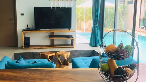 Villa Mai Mee Pan Ha Woonkamer