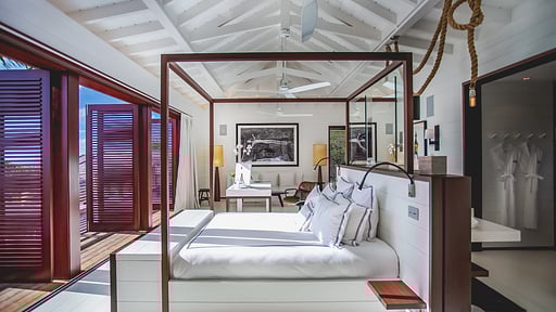 Villa Maison Blanc Bleu Chambre 1