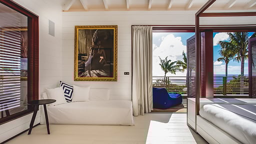 Villa Maison Blanc Bleu Chambre 1