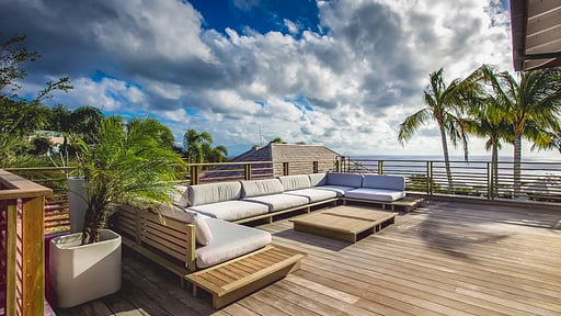 Villa Maison Blanc Bleu Chambre 2