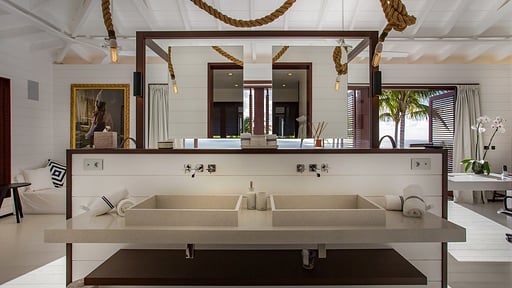 Villa Maison Blanc Bleu Chambre 1