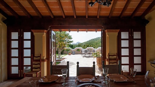 Villa Maison Mexicaine Dining area