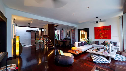 Villa Majapahit Maya Living room