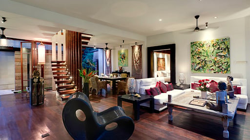 Villa Majapahit Raj Living room