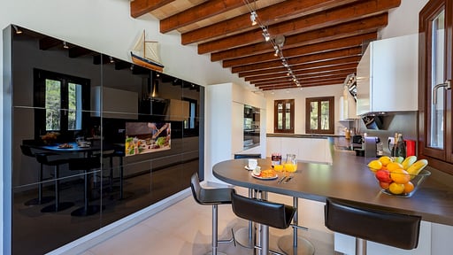 Villa Mar Pas Beach Cocina