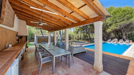 Villa Mar Pas Beach Terraza/balcón