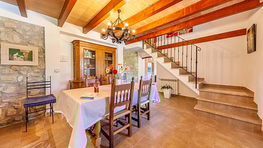 Villa Mala Garbo Zona pranzo