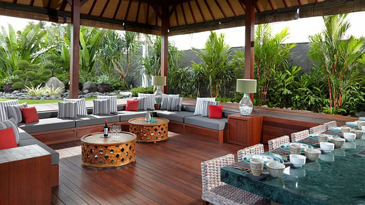Villa Malaathina Ruang tamu
