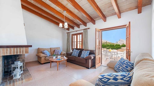 Villa Malabar Pollensa Living room