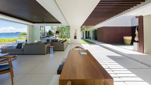 Villa Malabar Dining area