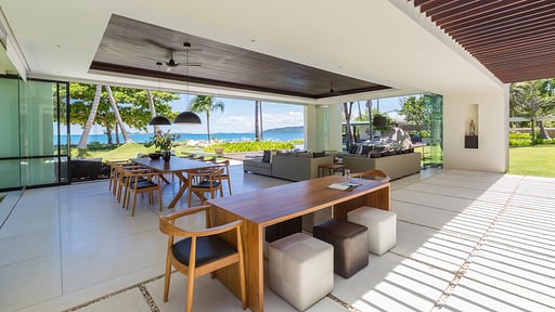 Villa Malabar Dining area