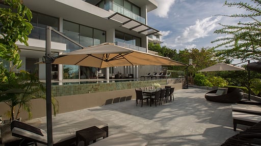 Malaiwana Patio Duplex Zona pranzo