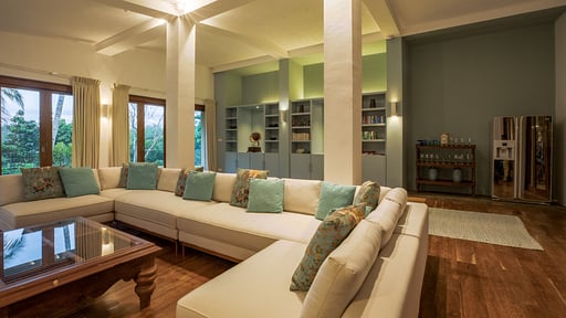 Villa Maliga Kanda Wohnbereich