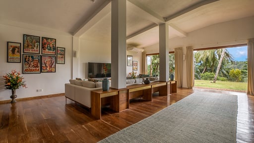 Villa Maliga Kanda Wohnbereich