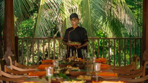 Villa Maliga Kanda Personal der Villa