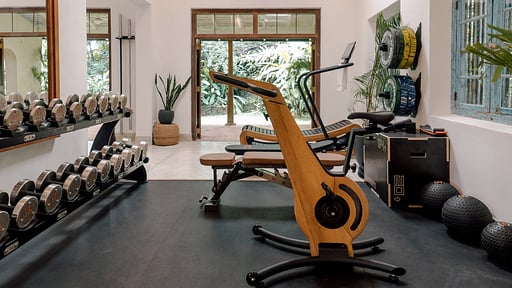 Villa Maliga Kanda Fitnessraum