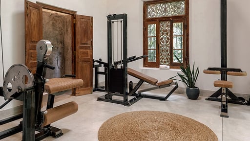 Villa Maliga Kanda Fitnessraum