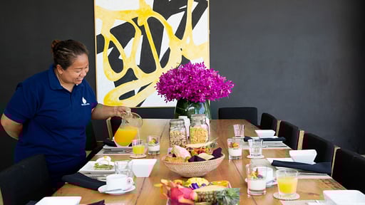 Villa Malouna Personnel de la villa