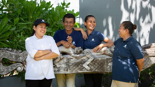 Villa Malouna Personnel de la villa