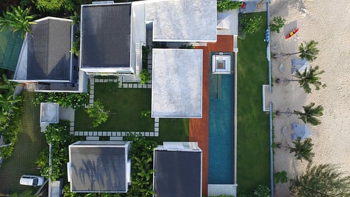 Villa Malouna Photos aériennes