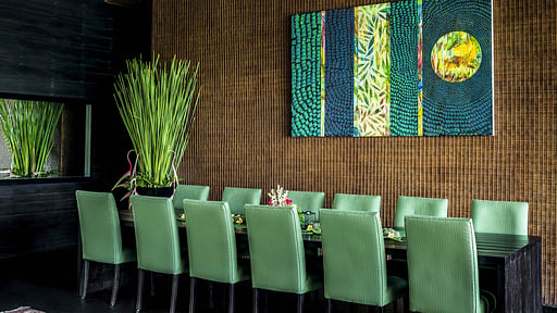 Villa Mana Dining area