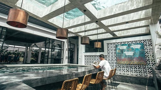 Villa Mandala House Dining area