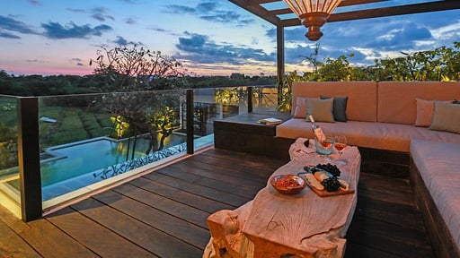 Villa Mandala House Terrace/Veranda