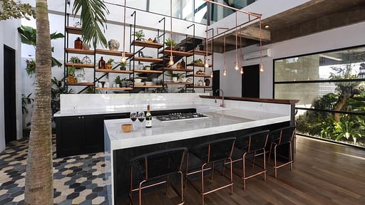 Villa Mandala House Kitchen