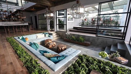 Villa Mandala House Living room