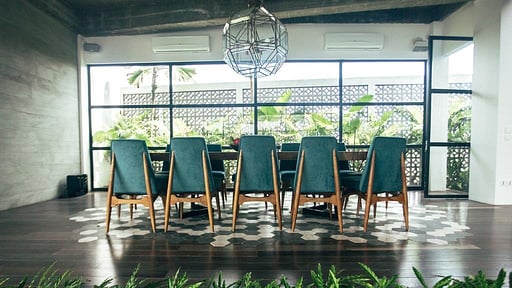 Villa Mandala House Dining area