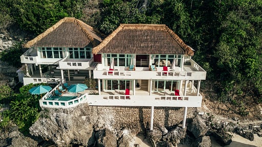 Villa Mandala Rocks Drone pictures