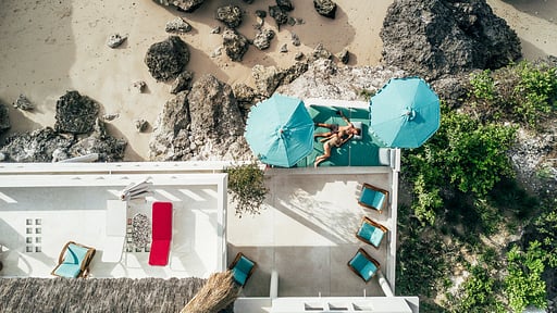 Villa Mandala Rocks Drone pictures