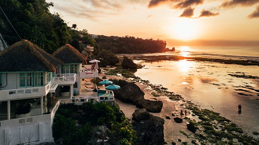 Villa Mandala Rocks Drone pictures
