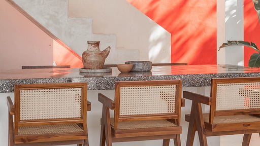 Villa Mandala Rocks Dining area