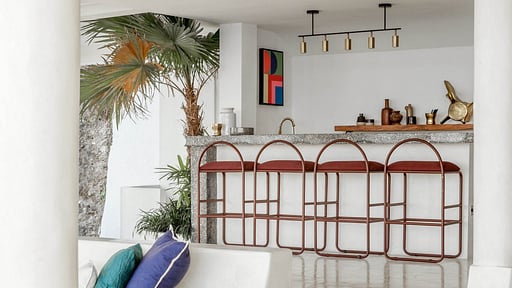Villa Mandala Rocks Dining area