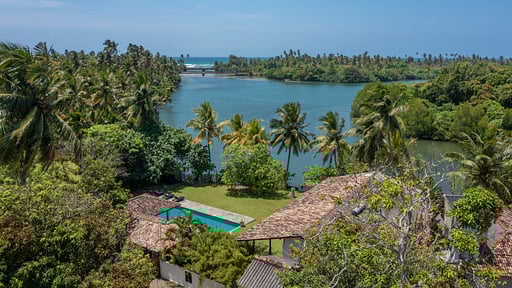 Villa Mandalay Koggala Drone pictures
