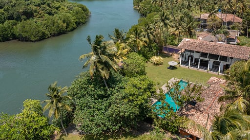 Villa Mandalay Koggala Drone pictures