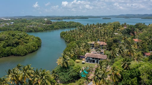 Villa Mandalay Koggala Drone pictures