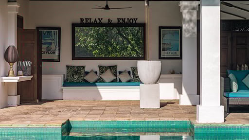 Villa Mandalay Koggala Terrace/Veranda