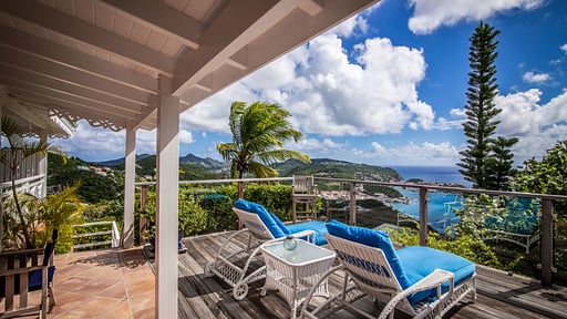 Villa Mango Colombier Terrasse