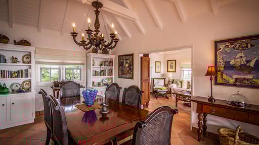 Villa Mango Colombier Salle à manger