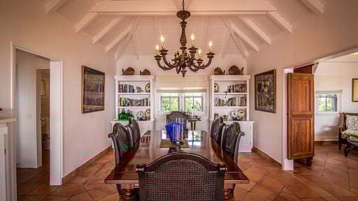 Villa Mango Colombier Salle à manger