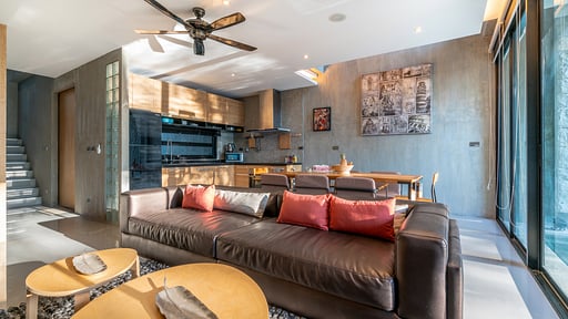 Villa Mangosteen Living room