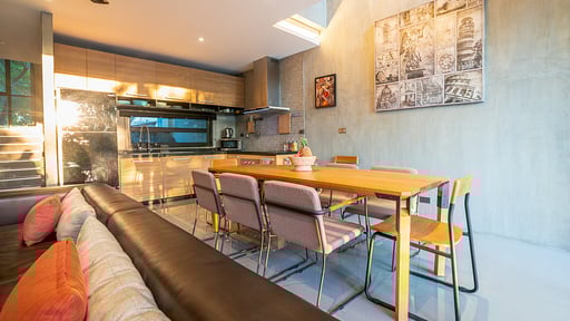 Villa Mangosteen Dining area